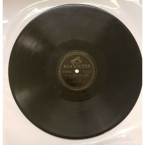 78 RPM Perry Como Let's Go to Church/If You Were Only Mine, RCA Victor, (R140) - Picture 4 of 4